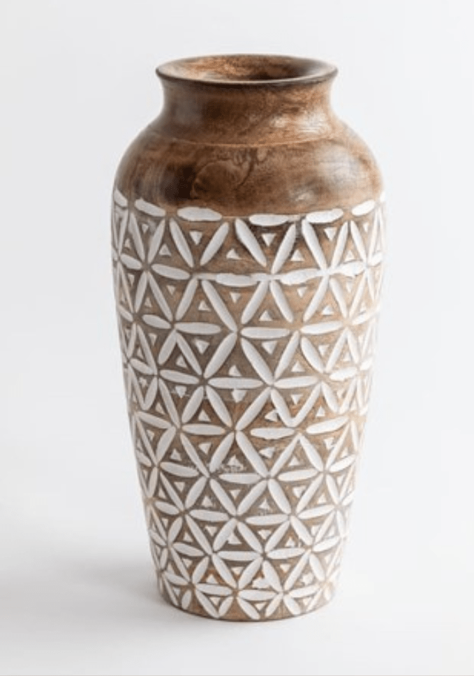 Wooden Flower Pot