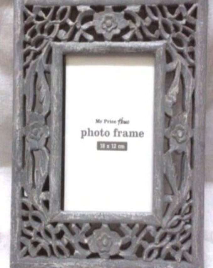 Rustic Floral Photo Frame