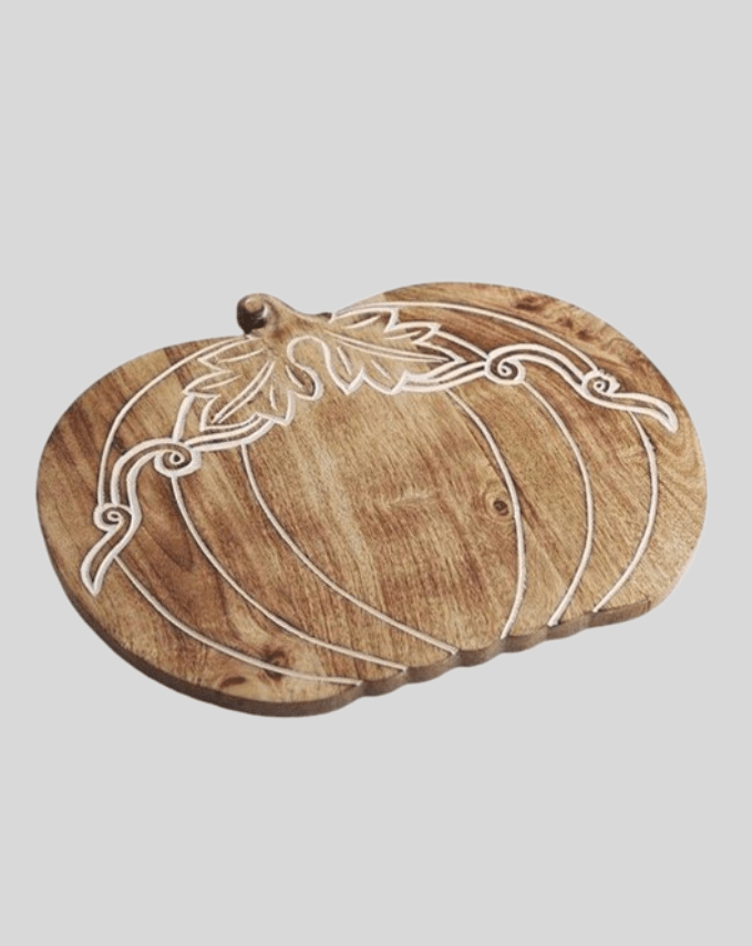 Beautifully Handcrafted Wooden Pumpkin