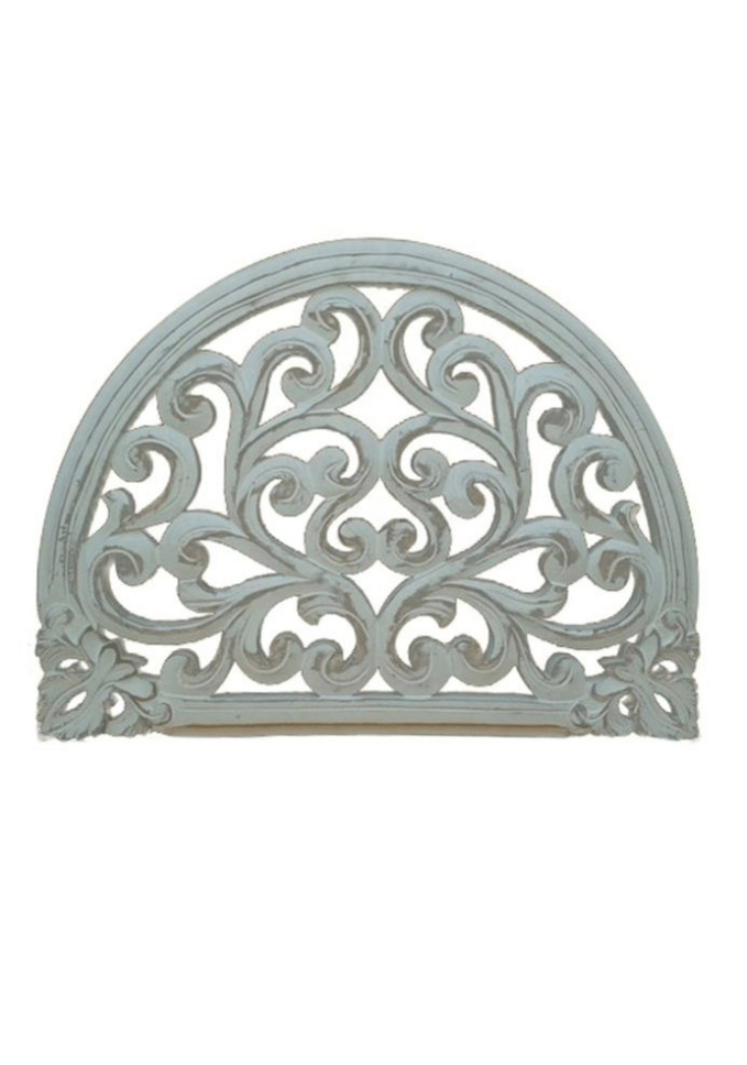 Vintage Half-Moon Wall Decor